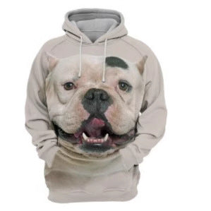 New Animal Dog Printed Hoodie Man's Sportswear