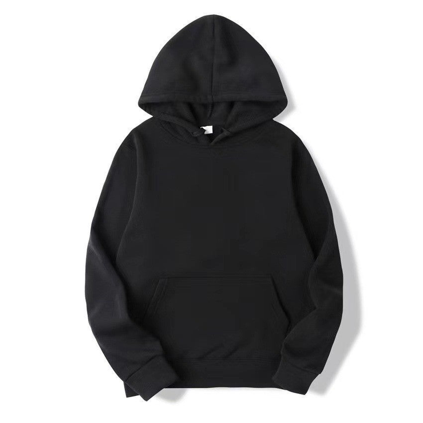 Solid Color Hooded Sweater For Men And Women