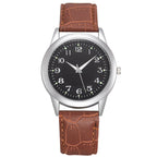 Quartz Men's Watch Business Roman Scale