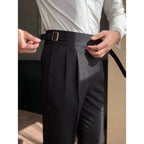 High Waist Gurkha Trousers