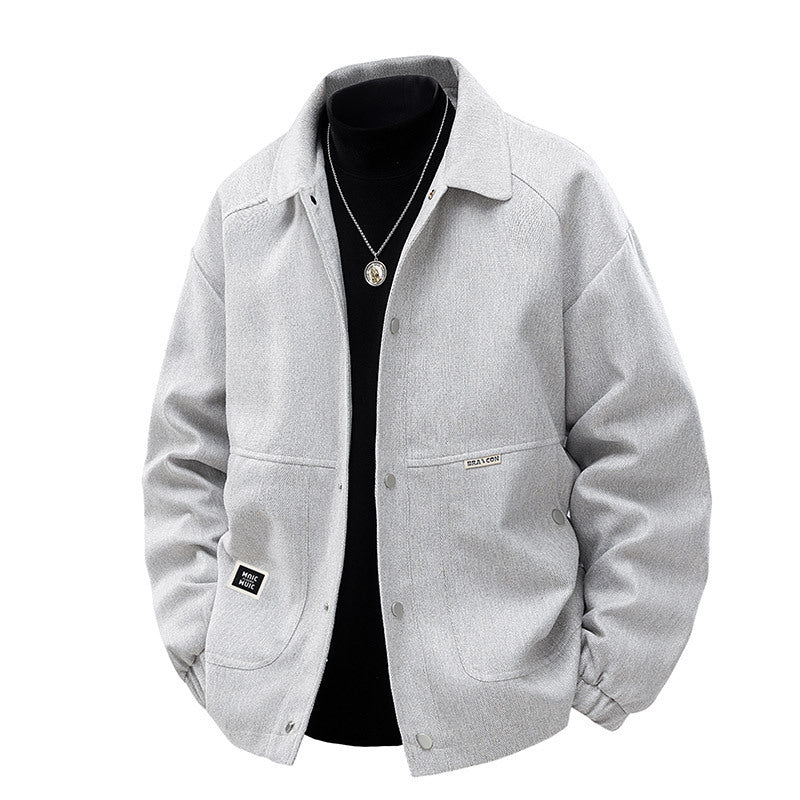 Korean Coat Men's Matching Top