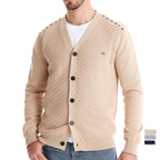 Men's V-neck European And American Coat Cardigan Slim Fit Sweater