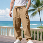 Multi-pocket Cargo Pants Men's Loose Casual Pants