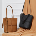 First Layer Cowhide Portable One Shoulder Combination Bags Crossbody