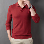 Business Casual Lapels Inner Wear Base Knitwear