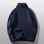 Men's Turtleneck Twist Shape Bottoming Shirt Sweater
