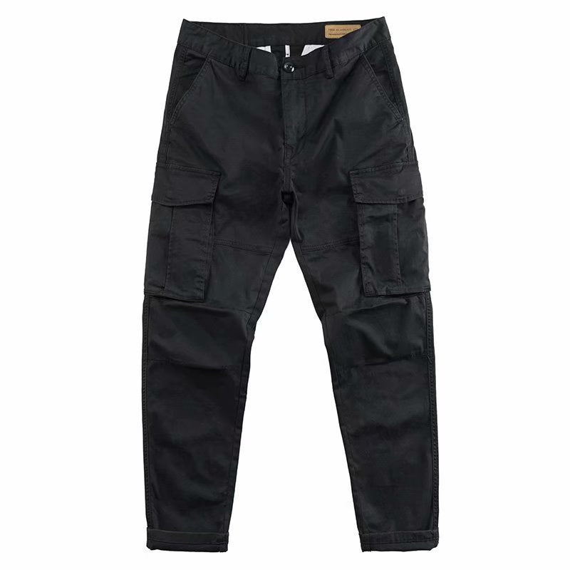 Simple Multi-pocket Men's Labor Protection Pants