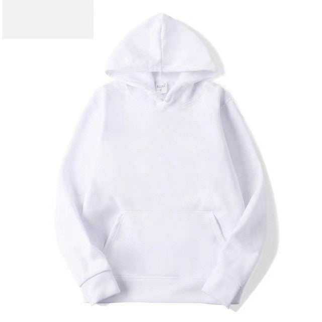 Solid Color Hooded Sweater For Men And Women