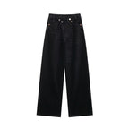 High Waist Wide Leg Jeans Daily Comfortable, Casual And Versatile