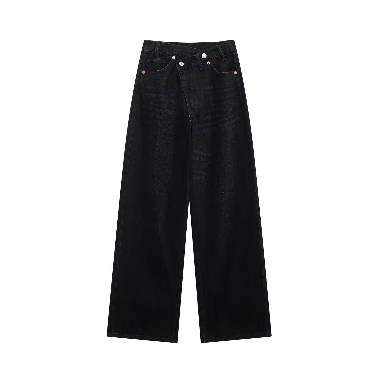 High Waist Wide Leg Jeans Daily Comfortable, Casual And Versatile