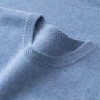 Cashmere Sweater Men's Low Round Neck Business Casual Cashmere Sweater