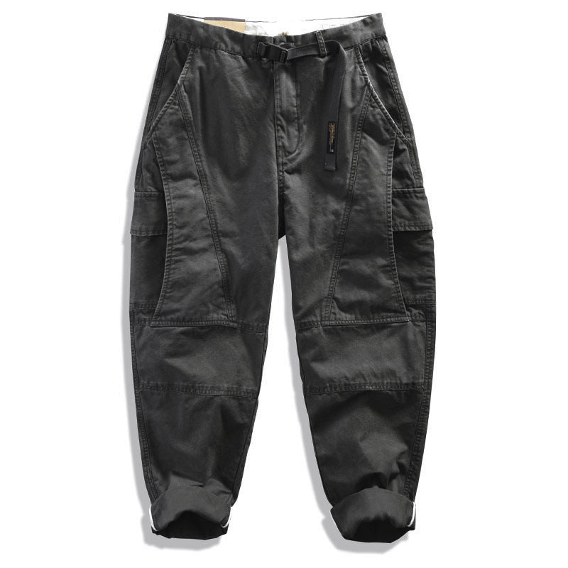 Design Overalls Men's Fashion Brand Loose All-match Micro-cone Casual