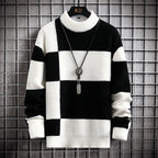 Polyester Men's Casual Cardigan Sweater Coat