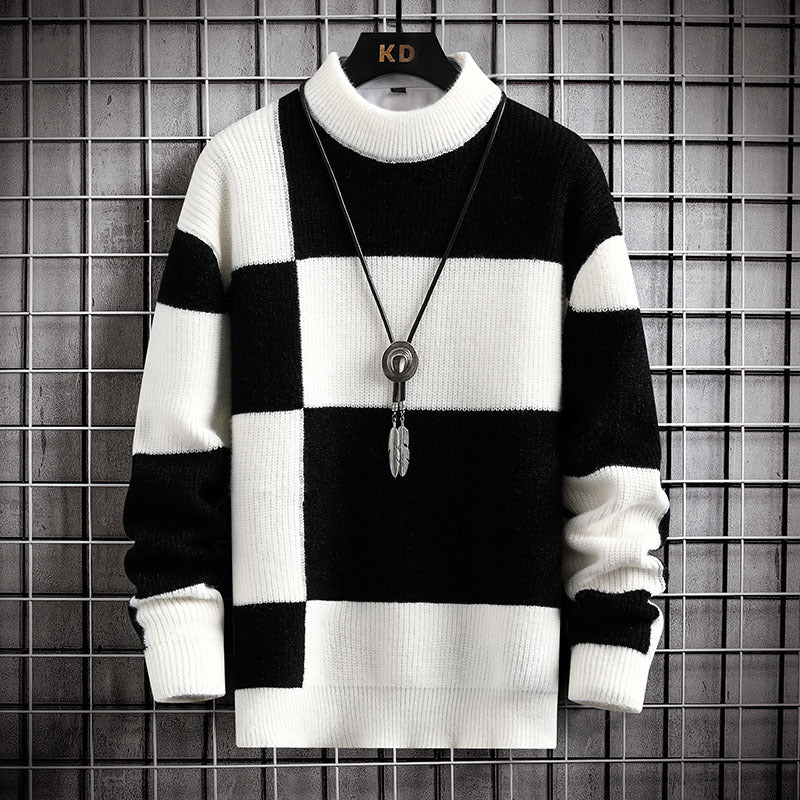 Polyester Men's Casual Cardigan Sweater Coat