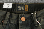 American-style High-end Heavy Washed Vintage Blue Jeans