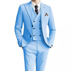 Men's Suit Set Three-Piece Suit Formal Wear