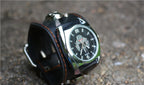 Personalized Men's Skull Square Watch