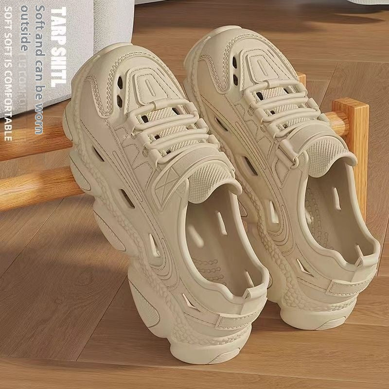 Men's Hole Shoes Thick-soled Beach Fishing Sandals