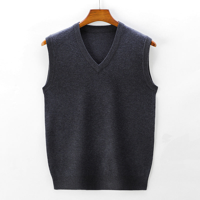 Including Wool Vest Vest Sweater Men's Autumn And Winter