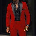 Men's Business Casual Suit Coat Trouser Suit