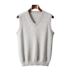 Men's Woolen Sweater Vest Waistcoat Fashion