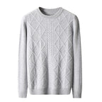 Thick Loose Sweater Twist Base Cardigan