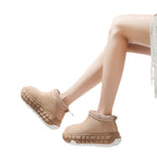 Resin Sole Snow Boots Women's Anti-leather Non-slip Wear-resistant