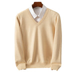 New Men's V-neck Sweater Fashion