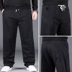 High Waist Plus Size Casual Men's Plus-sized Loose Elastic Pants
