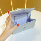 Korean New Style Rhinestone Evening Bag Women's Hand Carrying