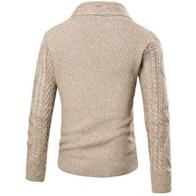 Cardigan Men's Sweater Jacket Long-sleeved Casual Men's Clothing