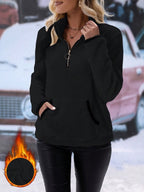 Autumn And Winter New Casual Double-sided Fleece Sweatshirt