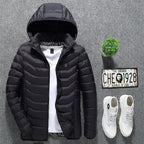 Winter Heated Jacket USB Electric Cotton Coat Zip-up Heater Thermal Clothing Heating Vest For Men