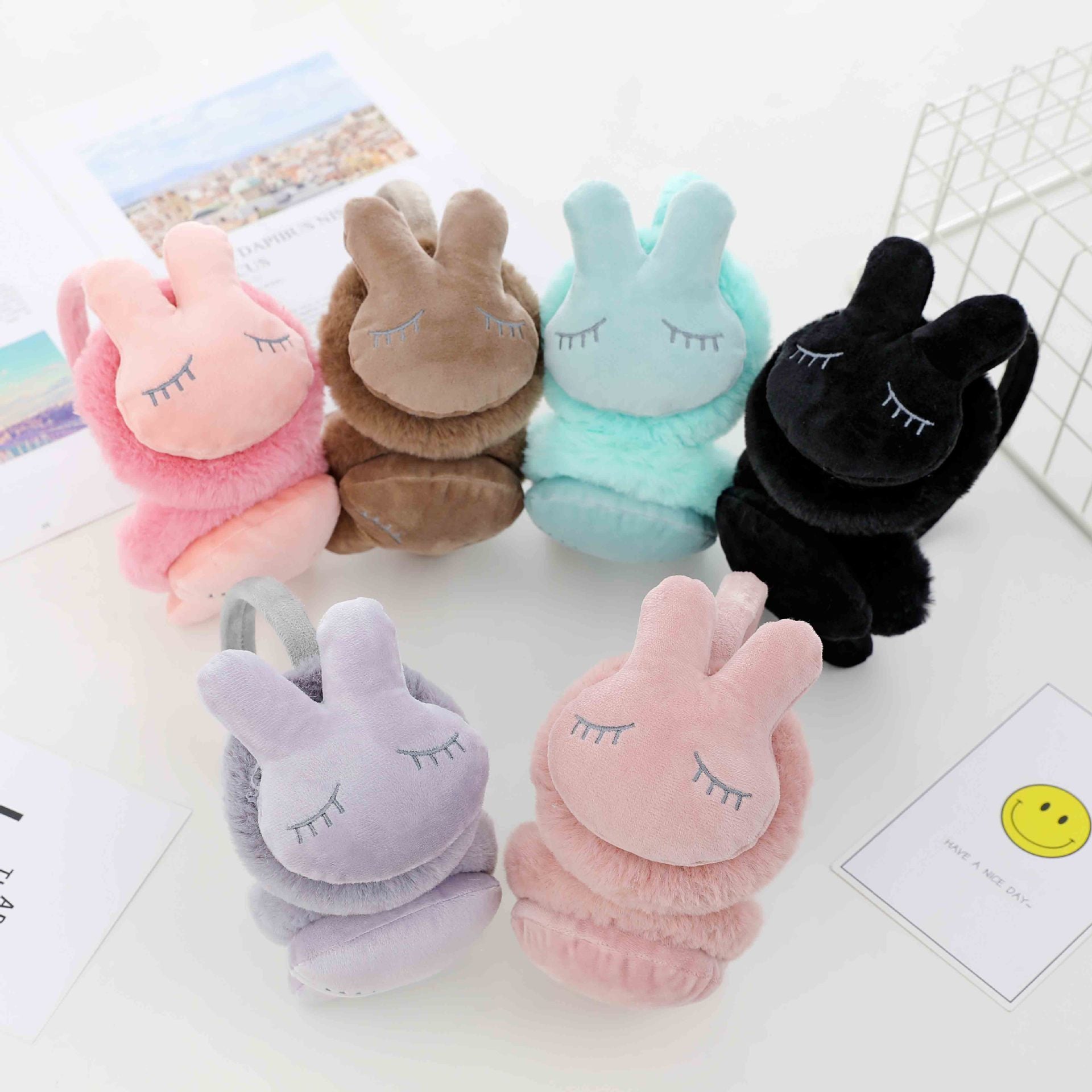 Adjustable ear bag size student earmuffs men's cold-proof ear warmer