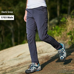 Mesh Ice Silk Leisure Men's Plus Size Loose Elastic Outdoor Workout Pants