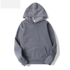 Solid Color Hooded Sweater For Men And Women