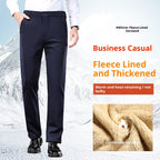 Middle-aged And Elderly Thermal Dad's Outfit Cross-border Grandpa Casual Pants