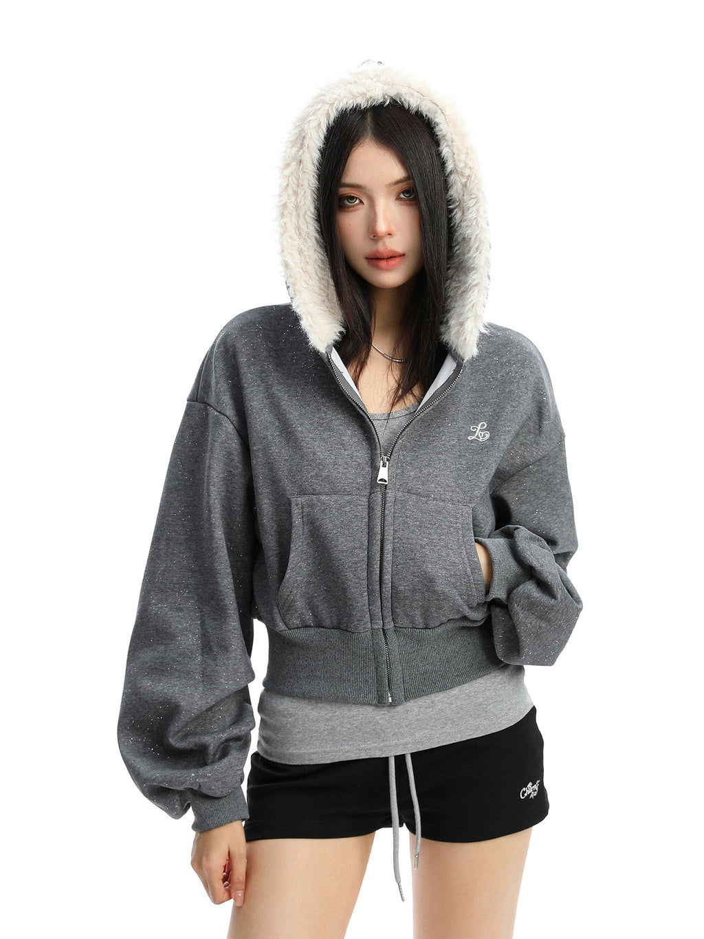 Lamb Wool Hooded High-grade Sweater