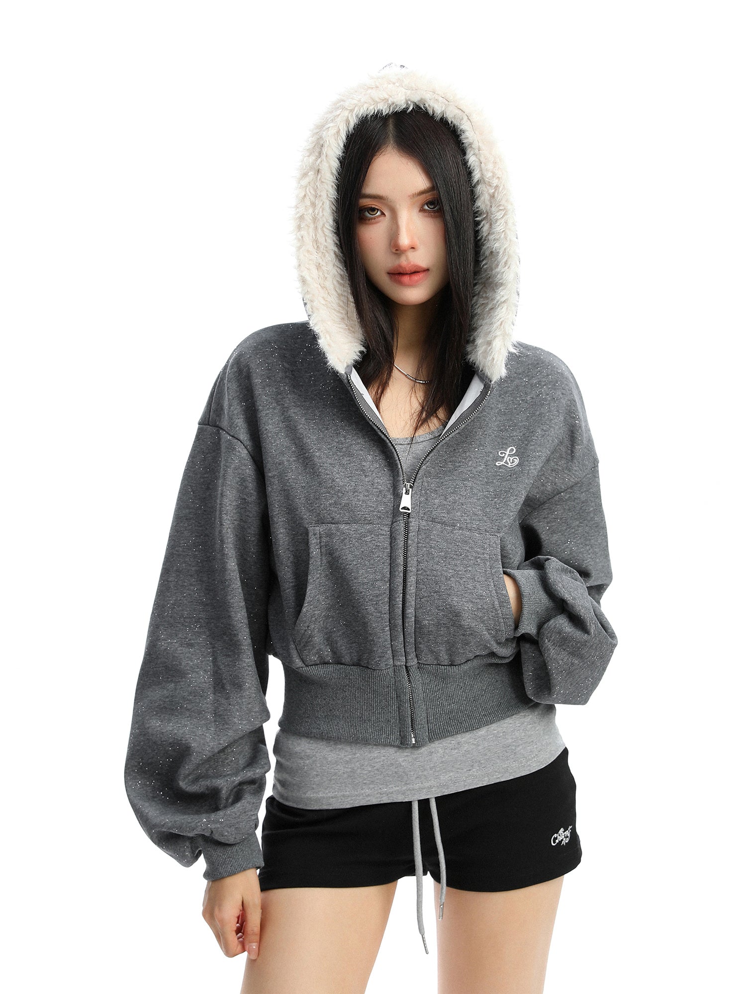 Lamb Wool Hooded High-grade Sweater