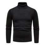 Men's Classic All-matching Fleece-lined Turtleneck Sweater