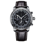 Fashion Business Six-pin Quartz Belt Watch