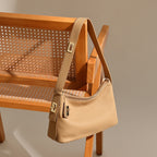 New Genuine Leather Commuter Dumpling Bag Commuter Advanced