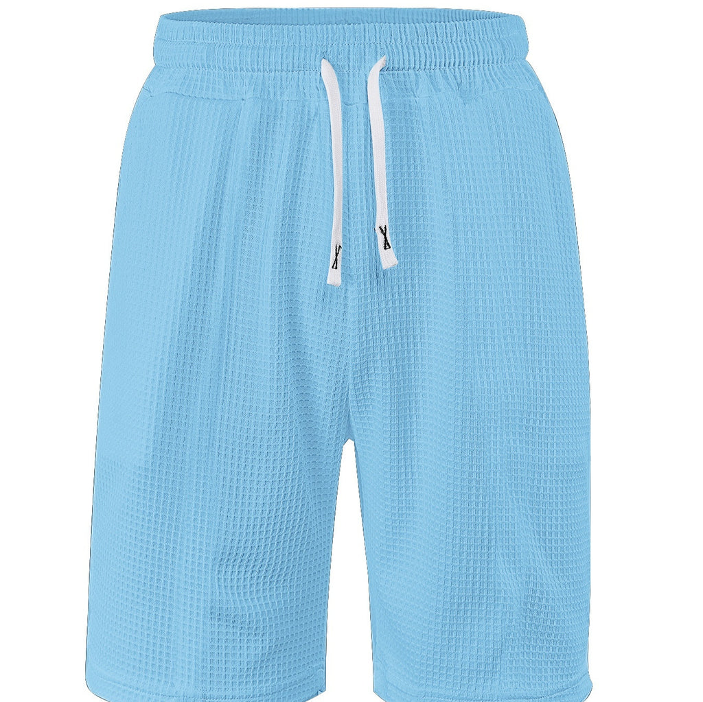 Men's Quick-dry Solid Color Casual Shorts
