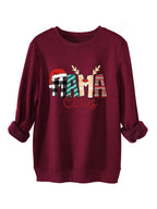 Women's Plus Size Loose All-matching Fleece-lined Sweater