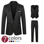 Men's Business Casual Men's Clothing Vest Suit Suit