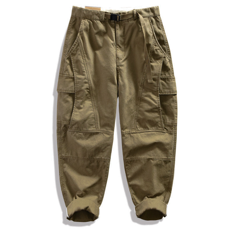 Design Overalls Men's Fashion Brand Loose All-match Micro-cone Casual