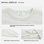 Old Money Style Men's Light Luxury High-grade Round Neck Pullover Sweater