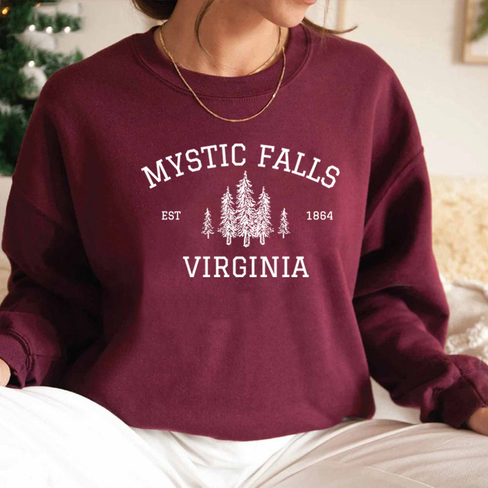 Women's Fashion Personalized Printed Sweater