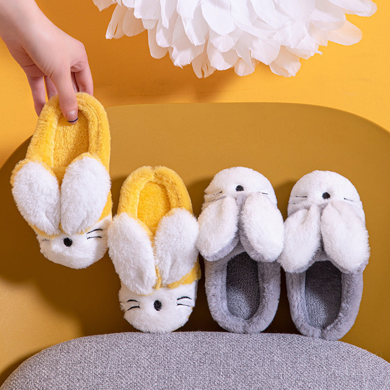 Cartoon Bunny Home Warm Children's Slippers