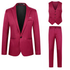 Men's Business Casual Men's Clothing Vest Suit Suit